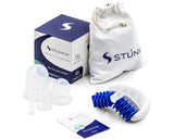 STÙNICK 4 Facial Cupping Sets - Face and Body Massage & Improve Face, Eyes and Neck Skin Wrinkles Anti Cellulite Cup with Cellulite Massager Vacuum Suction Silicone Cupping Therapy Set - Body