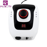 KADS New Arrival 300-35000RPM White Nail Equipment Manicure Pedicure Tools Electric Nail Art Drill Pen Machine Set for Nail Art