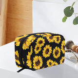 Sunflower Makeup Bag Ladies Cosmetic Bag Travel Makeup Brush Bag for Women