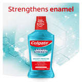 Colgate Enamel Strength Alcohol Free Mouthwash, Fresh Mint - 1L, 33.8 fluid ounce (3 Pack) (Packaging may vary)