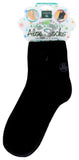 Earth Therapeutics Moisturizing Aloe Socks, Black