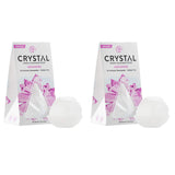 CRYSTAL Deodorant Body Rock (Pack of 2) with Potassium Alum (a Natural Mineral Salt), Contains No Harmful Chemicals, Lasts up to 1 Year with Suggested Use, 5 oz