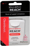 REACH Cleanburst Waxed Floss Cinnamon 55 Yards (Pack of 3)