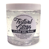 Art Factory Festival Glitter Clear Gel Base (8 oz)