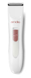 Andis 24630 Women's Lithium-ion Electric Personal Trimmer -Cordless Lightweight 6-piece Home Kit, White