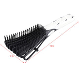 2 Pcs Detangling Brushes, Scalp Massage Comb Hair Detangler Brush for Curly 3a to 4c Kinky Wavy Coily Wet Dry Natural Long Thick Hair(Black)