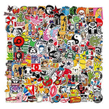 Cool Stickers Decals 106 Pack Random Sticker for Skateboard Helmet Laptop Bicycle