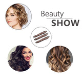 BERON 40 Pieces Night Sleep Hair Rollers Curlers Pillow Hair Rollers Curlers DIY Hair Styling Tools Magic Hair Rollers (40PCS, Leopard)