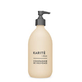 Compagnie de Provence Savon de Marseille Extra Pure Liquid Soap - Karite Shea Butter - 16.7 Fl Oz Glass Pump Bottle