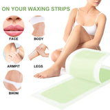 Wax Strips,Hair Removal Wax Strip,Body Wax Strips,Wax Strips for Legs, Body, Bikini, Arms, Underarms,Eyebrow,Facial and Full Body Sizes Available