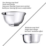 Shaving Brush Set for Men, 5pcs ACRIMAX Badger Shave Brush with Travel Tube, Chrome Shaving Razor Brush Stand and Stainless Steel Double Layers Soap Bowl, Shaving Gifts Set for Men Wet Shave