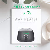 Waxing Kit For Women - Wax Warmer - Home Waxing Kit For Hair Removal - Electric Wax Heater - Hard Scented Wax Beans - For Waxing Eyebrows, Brazilian, Armpit, Legs - Free Manicure Set - Prime