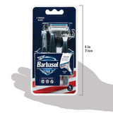 Barbasol Ultra 3 Premium Disposable Razor Value Pack Bundle (3 Packs/12 Total Razors)