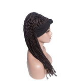 Nicelatus Long Braiding Hairstyles for Women Synthetic Long Head Wrap Wigs for Black Women Long Braiding Wig with Headband (Nlt-271A)