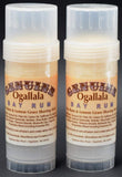 Two (2) Genuine Ogallala Bay Rum Rum and Lemongrass Shaving Sticks. This is a Version of Our Popular Genuine Ogallala Bay Rum Shaving Soap in Shaving Stick Form.