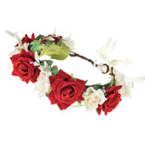 Love Sweety Rose Flower Headband Floral Crown Garland Halo