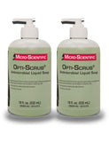 Micro-Scientific (2 Pack 18 Ounce) Opti-Scrub Antimicrobial Liquid Soap, Broad Spectrum, Non-Drying