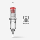 Wormhole Tattoo Cartridge Needles 9M1 Tattoo Cartridges Professional Disposable Tattoo Needle Cartridge Sterilized Tattoo Needles Safe Cartridge Needles 1209M1