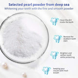 Teeth Whitening Powder,Pearl Essence Teeth Brightening Powder,BREYLEE Natural Teeth Whitener Removing Stain Caused by Coffee Wine Smoking Without Causing Damages,Keeping Oral Fresh(1.94 oz)