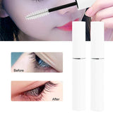 10Pcs Fashionable Empty Mascara Tube Wand Eyelash Cream Container Bottle 10ml(White)