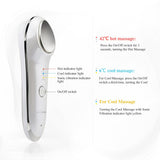 TOUCHBeauty Hot & Cold Facial Massager - Handheld Sonic Vibration Skin Rejuvenating Relaxation Device for Smoother Tighter Face, Skincare Warming & Cooling Beauty Tool for Women