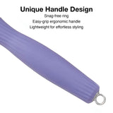 Olivia Garden Finger Brush Scalp-Hugging & Vented Paddle Hair Brush
