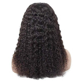 U Part Wigs Human Hair Wigs for Black Women Brazilian Deep Curly Wigs Human Hair Glueless Full Head Clip in Half Wig U Shape Wig 150% Density Natural Color