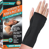 Night Wrist Sleep Support Brace - Fits Both Hands - Cushioned to Help With Carpal