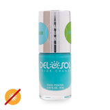Del Sol Color-Changing Nail Polish - Perfectly Pastel - Changes Color from Aqua to Grassy Green in The Sun - Quick Dry, 5-Free Nail Lacquer - .34 fl oz/ 10mL