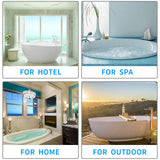 KR Bath Pillow Full Body，Non-Slip Cushioned Bathtub Pillow，Luxury 3D Air Mesh Spa Bathtub Cushion for Neck Head Shoulder and Back Support，Quick Drying Machine Wash Safe