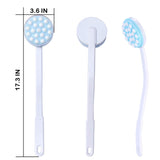 Long Handled Shower Brush, Bath Massaging Tool, Body Back Leg Massage Beads Bath Brush Scrub Shower Massager