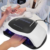 Uv Lamp Led Nail Dryer Lamp 96W Gel Polish Dryer Quick-Drying Nail Art Machine Nail Polish Dryer Semi-Permanent Nail Reconstruction(02)