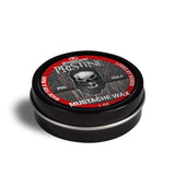BEARD GAINS Pristine Scent Strong Hold Mustache Wax 1oz - Hold, Mold, and Tame Moustache W/Organic and Natural Stache Wax (Red)