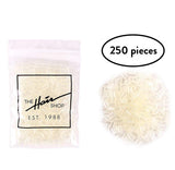 Hair Extensions Shrinky Plastic Tubes - Keratin Glue Lined for I-Tip | Strong Clear Tube Bond for 100% Remy Human Hair Extensions (4mm Diameter)