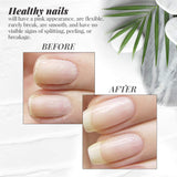 Nail Tek Foundation 1, Ridge Filling Strengthening Base Coat for Strong and Healthy Nails, 0.5 oz, 2-Pack