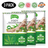 3 Pairs Foot Moisturizing Mask, Foot Moisturizing Socks to Repair Renew Booties