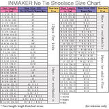 INMAKER No Tie Shoe Laces for Adults and Kids, Elastic Shoelaces for Sneakers