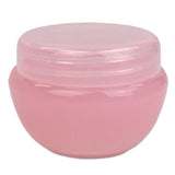 Beauticom 24 Pieces 10G/10ML Pink Frosted Container Jars with Inner Liner for Lotion, Toners, Lip Balms, Makeup Samples - BPA Free