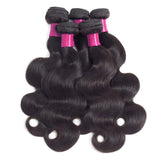 (16 " 18" 20") 3 Bundles Brazilian Body Wave Human Hair Weave 100% Unprocessed Brazilian Virgin Human Hair Bundles Hair Extensions Natural Color Total 10.58 (OZ)