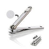 Mr Green Fingernail Clippers, Nail Cutters, Hand-finished Cutting Edge for Maximum Sharpness, Made of Surgical Grade Stainless Steel with Built-in Nail File - by Mr.Green (Mr1113)