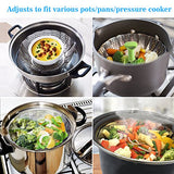 Steamer Basket Stainless Steel Vegetable Steamer Basket Folding Steamer Insert