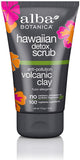 Alba Botanica Anti-Pollution Volcanic Clay Hawaiian Detox Scrub, 4 oz.