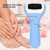 Electric Callus Remover, Rechargeable Foot File Callus Remover Professional, 2-Speed Pedicure Tool for Remove Calluses, Hard, Dry, Dead, Cracked Skin, Includes 2 Coarses
