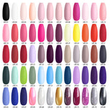 UR SUGAR Gel Nail Polish Set 60 Colors Gel Nail Polish Collection Kit with Base Top Coat Color Card Gel Polish Starter Kit Suitable For All Season From Spring Summer to Fall Winter Christmas Festival Gift