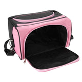 Petyoung Large Capacity Hairdressing Carrying Bag with Shoulder Strap,Professional Hairdressing Equipment Beauty Salon Tool Travel Storage Case,Portable Barber Toolkit Comb Scissors Clip Storage