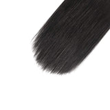 Hair Extensions Clip in Human Hair Double Weft 14" Brazilian Straight Hair Extension Clip on Human Hair 100g with 16clips Grade 8A (14inch #1Jet Black)