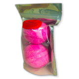 Beaver Bombs Pink Bath Balls Funny Beaver Gags for Friends Stocking Stuffers for Men Crazy White Elephant Ideas Dirty Santa Pink Bath Bombs XL Bath Fizzers for Adults Weird Novelty Bath Products