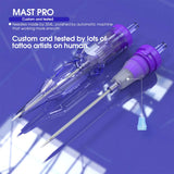 Mast Pro Tattoo Cartridges 20Pcs Disposable Bugpin Needles Round Liner 1009RL