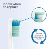 Philips Sonicare HX9023/65 Genuine C2 Optimal Plaque Control Toothbrush Head, 3 Pack, White