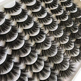 GMAGICTOBO False Eyelashes 30 Pairs Pack Faux Mink Lashes 20MM Long Dramatic